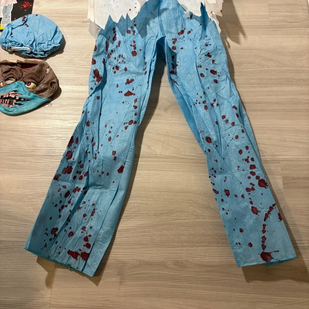 Zombie M.D. Doctor Zombie Boys Costume 6-Piece Set Kids Child Size L